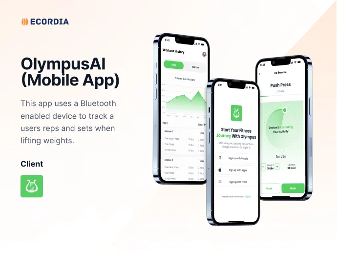 Ecordia Studios client app