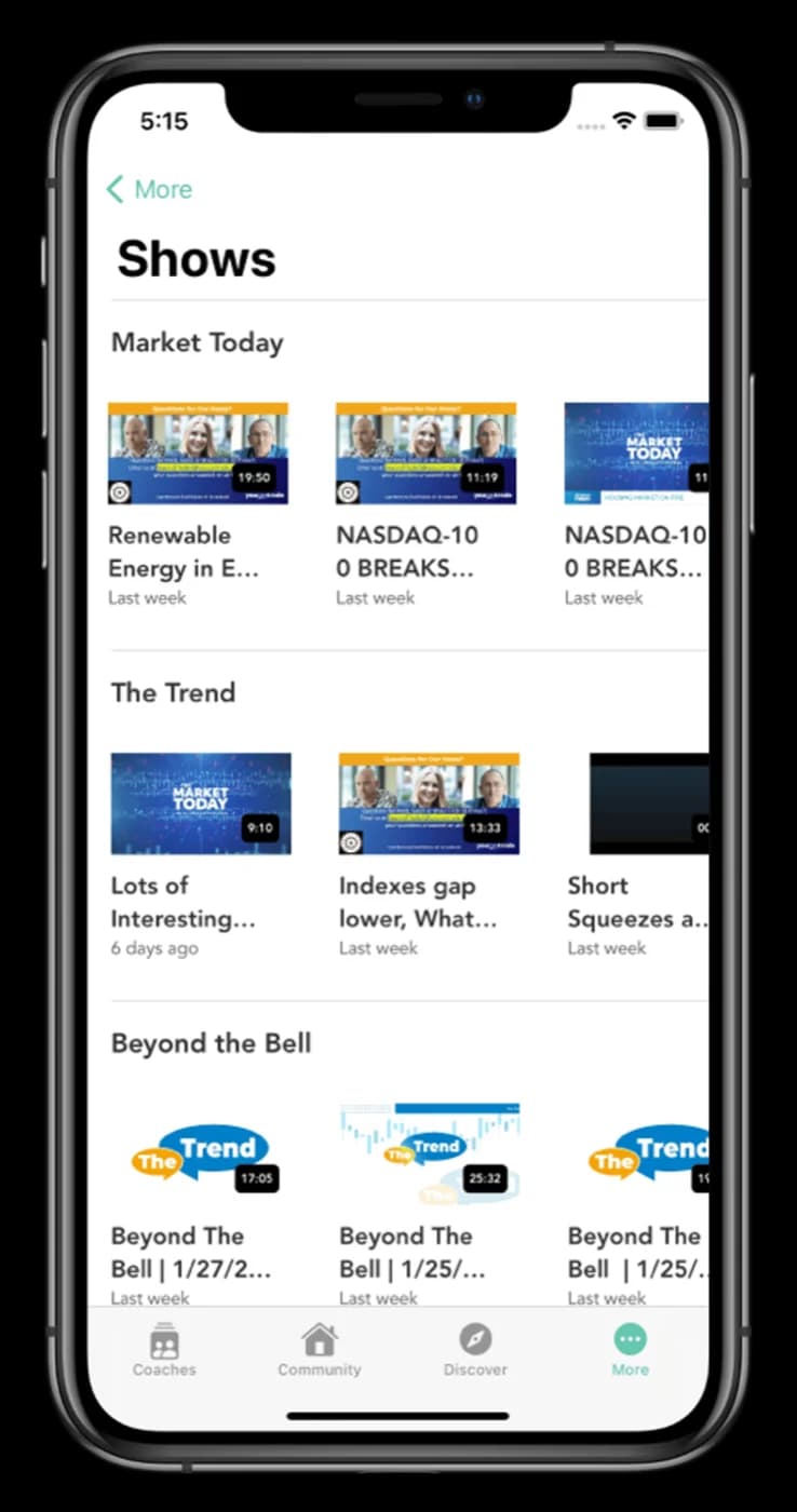 YouCanTrade iOS app screen